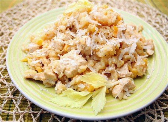 Ризотто с курицей Ризотто с курицей