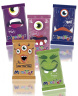 Шоколад молочный MONSTER микс 20г 1/100 шт