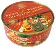 Килька балт. обжар. с овощами в т/с по-мексикански За Родину 240г 1/18 ключ