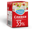 Сливки 33% 200мл ТМ Чудское озеро 1/18