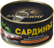 Сардины балт. кусочки в томатно-морковном соусе За Родину 185 гр 1/32 ключ