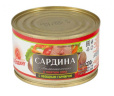 Сардина атл. в т/с с овощами За Родину 230гр 1/48