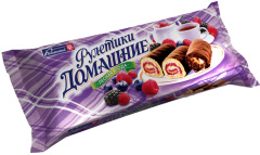 Рулеты мини лесная ягода Домашние 150 г 1/20