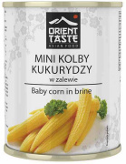 Мини-початки кукурузы консервированные ORIENT TASTE 400 мл 1/12 ж/б