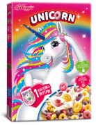 Радужные колечки UNICORN с фруктовым вкусом 195г 1/10 кор. ТМ "Kellogg"