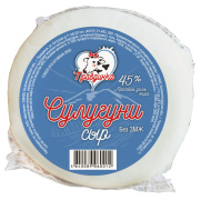 Сыр Сулугуни 45% 320г, в/у 1/12 ТМ Правдинка