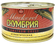 Скумбрия атл. в т/с КТК 240гр 1/24