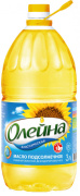 Масло подсолнечное Олейна 3л 1/6