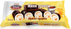 Рулет мини вар. сгущенка глаз. с глаз. Мастер Десерта 175 гр. 1/15