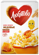 Медовые шарики и звездочки 200г 1/10 ц/п ТМ "Любятово"