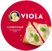 Сыр плавленый КРУГ Виола Сливочный 130 г 1/10