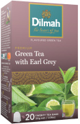 Чай зеленый EARL GREY Дилма 20п с/н, 1/12