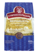 Макароны Вермишель гр А 400гр 1/18
