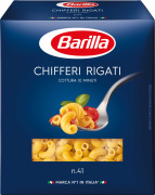 Паста КИФФЕРИ РИГАТИ BARILLA 450гр 1/14