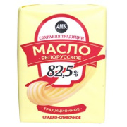 Масло "Традиционное" 82,5% 180гр ТМ "Сохраняя традиции" 1/30 БЗМЖ