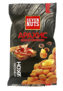 Арахис в хрустящей оболочке со вкусом бекона ТМ "Seven Nuts" 50г 1/20