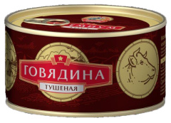 Говядина тушеная В/С ГОСТ КТК 325г 1/24