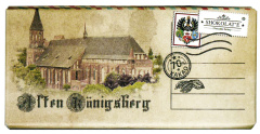 Шоколад горький 70% Alten Konigsberg Кафедральный собор 100г 1/20 шт