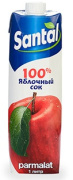 Сок Santal "Яблочный" 1 л (тетрапризма) 1/12