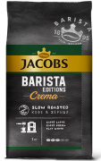 Кофе в зёрнах JACOBS BARISTA CREMA 1кг 1/4