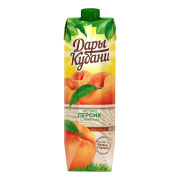 Нектар персиково-яблочный с мякотью 0,95л. Дары Кубани Ultra Edge 1/6