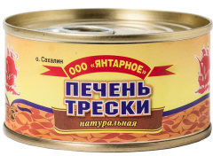 Печень трески 120г 1/36