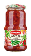 Фасоль красная в соусе с базиликом Пиканта 480 г 1/6