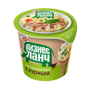 Картофельное пюре Бизнес Ланч с курицей 40гр x 24 стакан