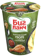 Картофельное пюре БП "БИГ ЛАНЧ" соус с курицей 50гр x 24 стакан термо