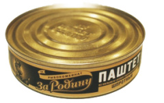 Паштет шпротный За Родину 170г 1/36