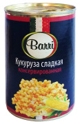 Кукуруза консервированная Barri 400мл 1/10 ключ