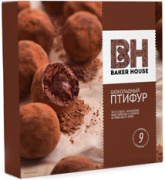 Пирожное мини Шоколадный птифур трюфель Baker House 225 гр. 1/10