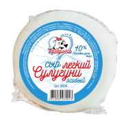 Сыр Сулугуни 10% 320г, в/у 1/12 ТМ Правдинка