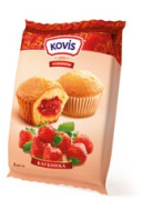 Маффин мини клубника Kovis 200 гр. 1/12