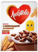 Подушечки с Шоколадной начинкой 220г 1/9 кор. ТМ "Любятово"