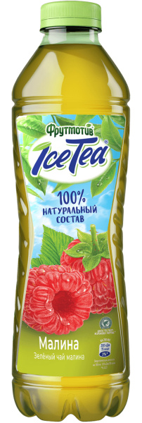 Фрутмотив "Зеленый чай малина" негаз 0,5л,1/6