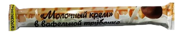 Трубочка ваф. с "Молочным кремом" РАЭ 70г (1/20)