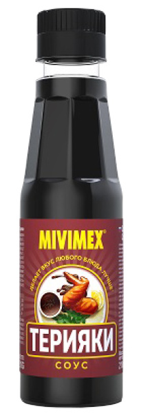 Соус соевый "MIVIMEX" Терияки 200гр х 15 пл/бут.