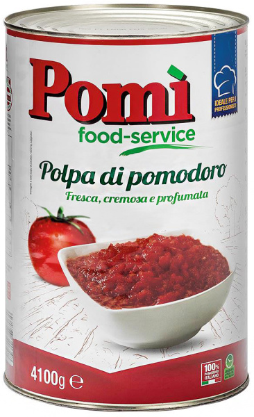 Томатный соус для пиццы "Классический" POMI 4,1 кг 1/6
