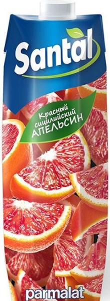 Напиток Santal "Кр. сиц. апельсин" 1 л (тетрапризма) 1/12