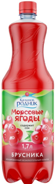С/С напиток брусника Морсовые ягоды Калинов 1,7 л. 1/6