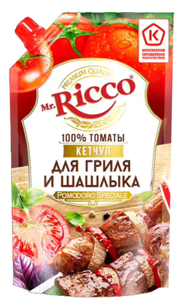 Кетчуп MR для гриля и шашлыка Pomidoro Speciale дой-пак 300 гр. 1/20