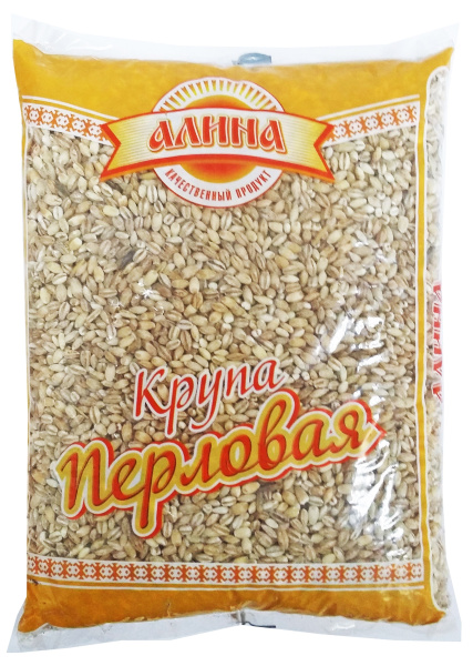 Крупа перловая Алина 900г 1/7