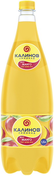 Лимонад ПЭТ Манго Калинов 1,5 л. 1/6
