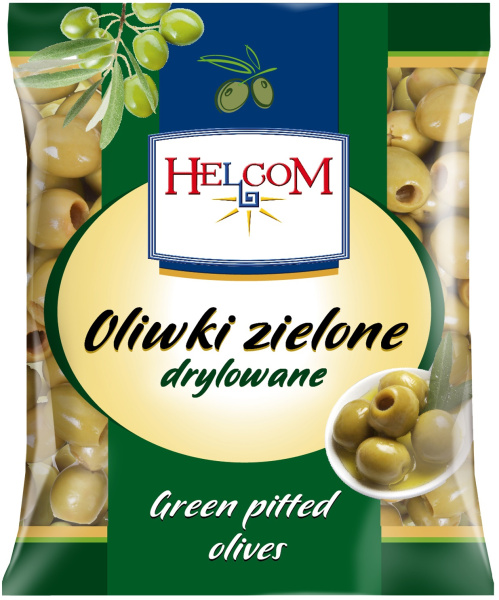 Оливки б/к HELCOM пакет 0,195гр 1/20