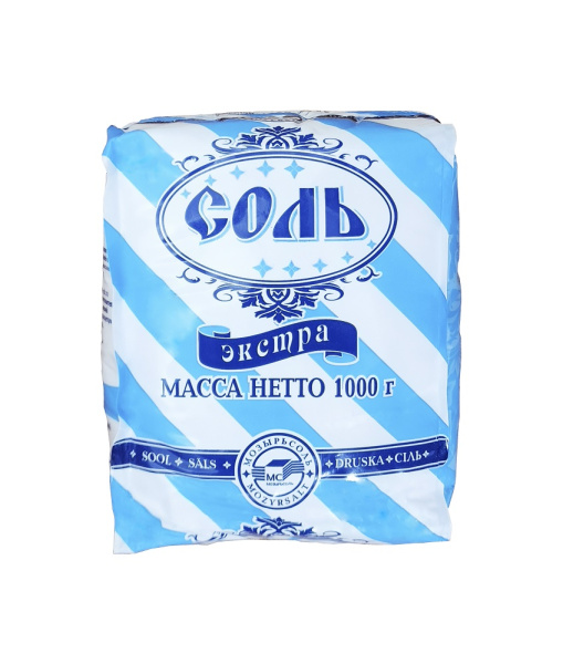 Соль экстра Полесье 1 кг /12