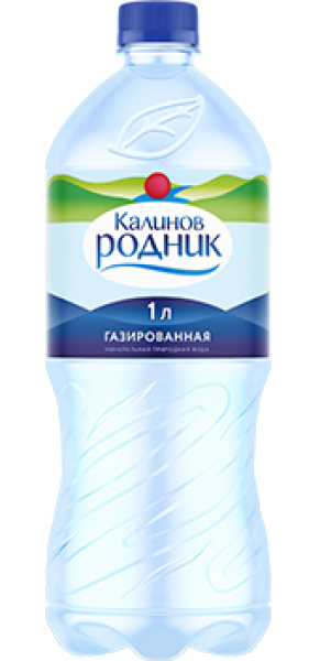 Вода пит. Калинов Родник 1л газ ПЭТ 1/6