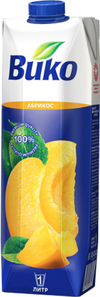 Нектар абрикосовый 1л. Вико 1/6