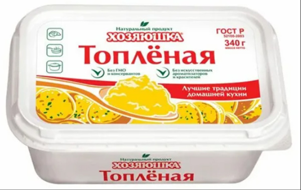 Смесь топленая раст-жировая "Топленая" 99% ведро 340г/10