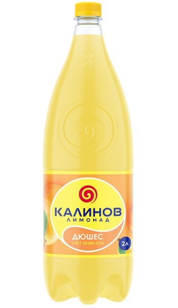 Лимонад ПЭТ Дюшес Калинов 2 л. 1/6